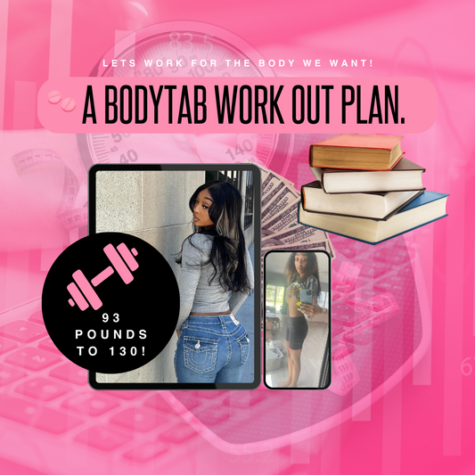 A BodyTab Work Out Plan.